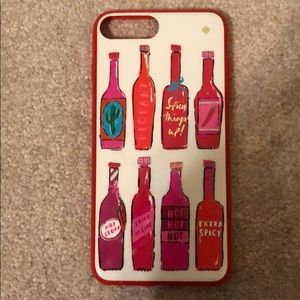 Kate Spade IPhone 7/8+ Hot Sauce case